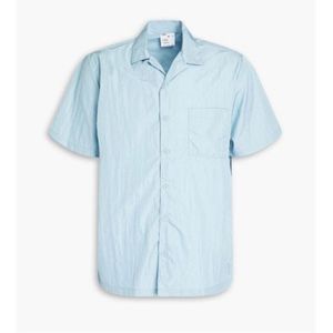 NWT Onia Men’s Crinkle Nylon Camp Shirt